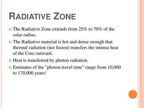 Delving into the Universe's Inner Glow: Understanding the Definition of Radiative Zone in Astrophysics