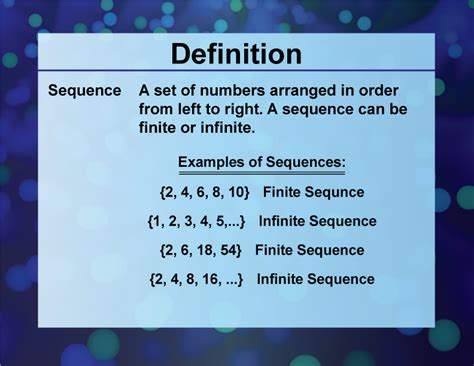 Unraveling the Enigma: Decoding the Definition of Sequence in Math