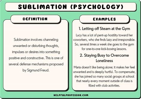 Solving the Mystery: The Fascinating Definition of Sublimation in Psychology Explored!