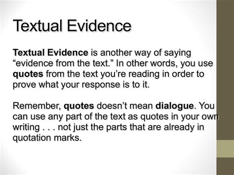 Unlocking The Power Of Words: Understanding The Art Of Text Evidence