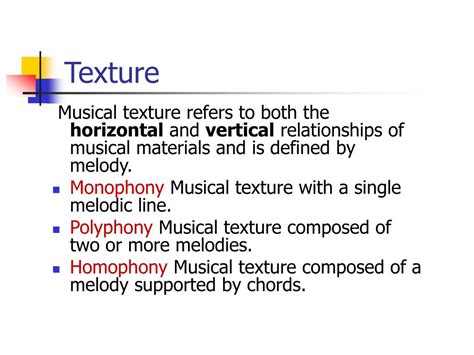 Exploring the Diverse Texture in Music: A Comprehensive Guide