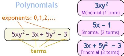 Unraveling the Mystique of Trinomials: A Comprehensive Definition in Mathematics