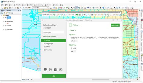Definition Query Arcmap