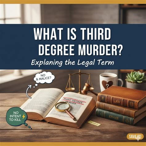 Unveiling the Mystery of Third Degree Murder: A Comprehensive Definition