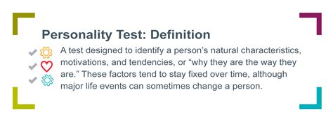 Definition of Personality Test