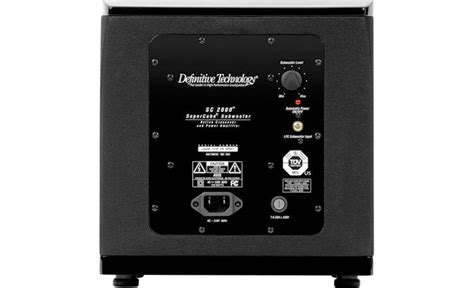 The Sonic Titan of Bass: Unleash the Power of Definitive Technology Supercube 2000