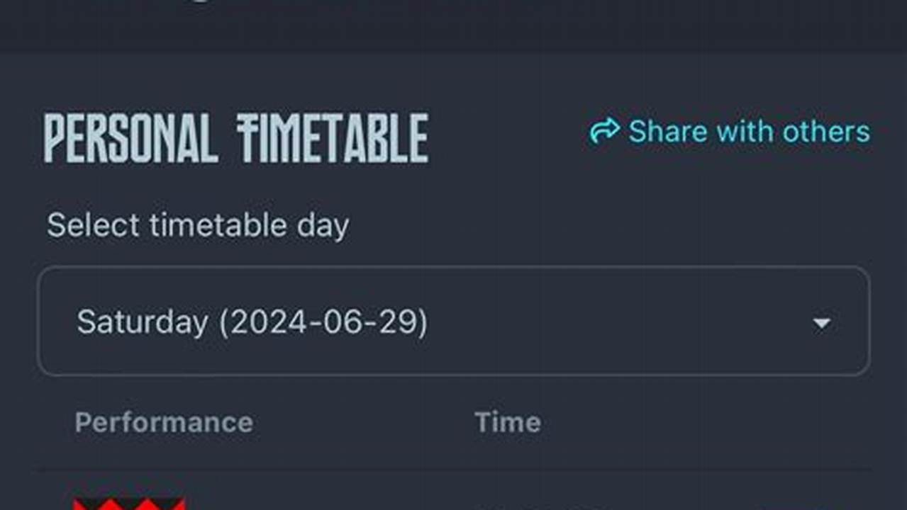 Defqon 1 2024 Timetable India