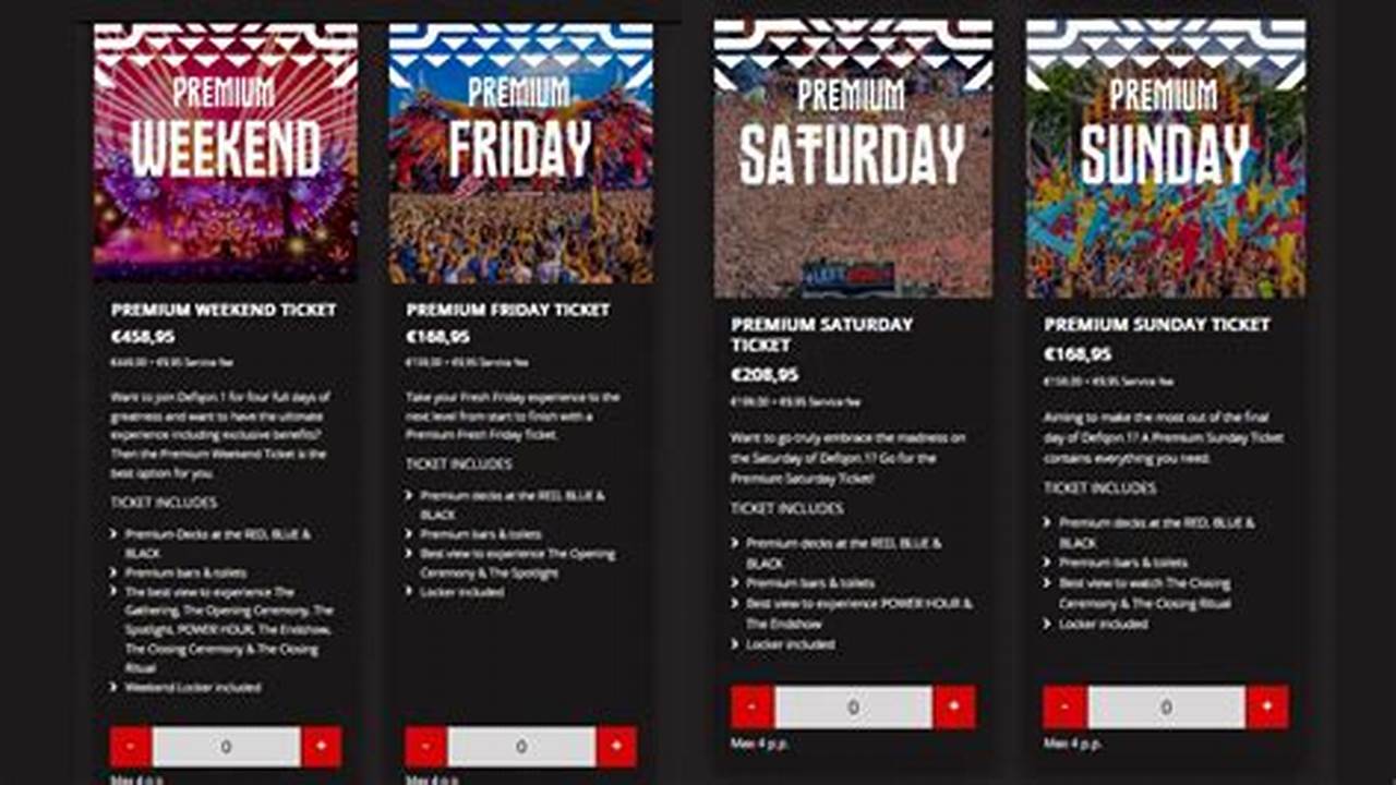 Defqon 1 2024 Timetable