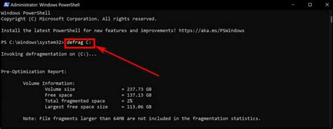 Defragging Your Storage Using Command Prompt