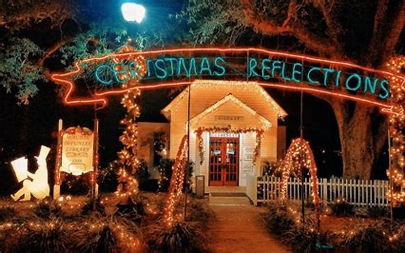 Defuniak Springs Christmas Lights Schedule