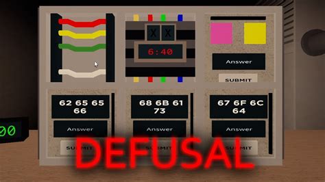 Defusal - Roblox