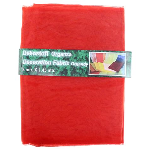 Dekostoff Organza Stoff 3x1,45m schwarz Tischdecke Deko Hochzeit Party