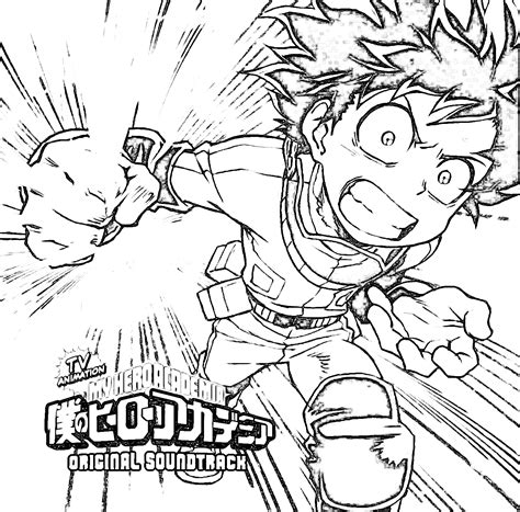 Deku Color Page