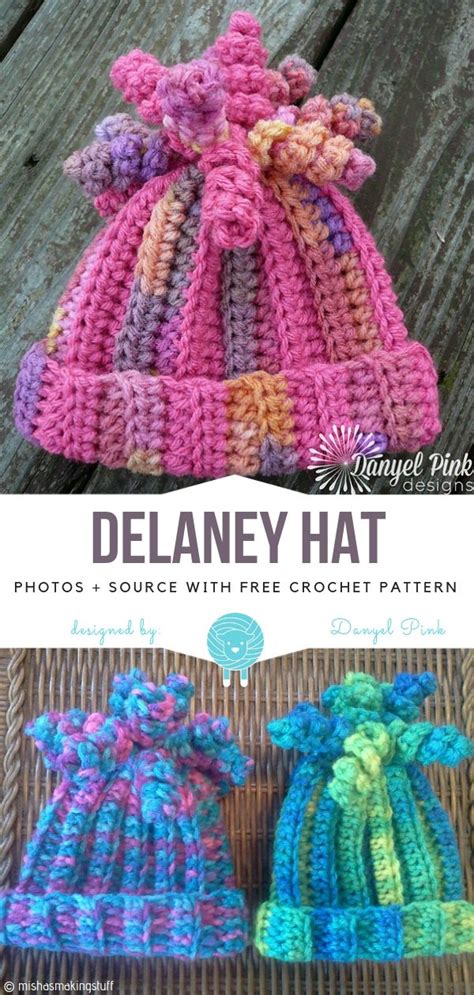 Delaney Hat Free Crochet Pattern