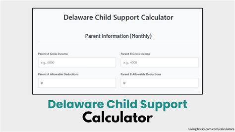 Delaware Child Support Calculator