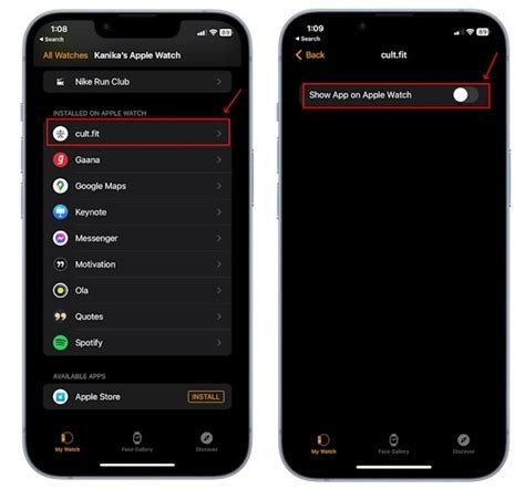 Delete Apps from Apple Watch using iPhone