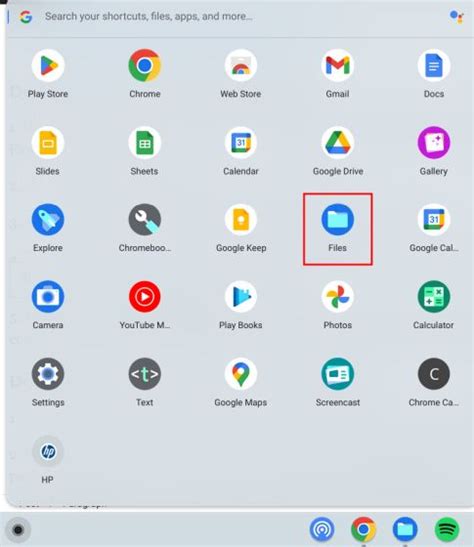 Delete Files Using the Chrome OS Files App