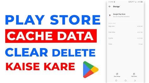 Delete Play Store Data
