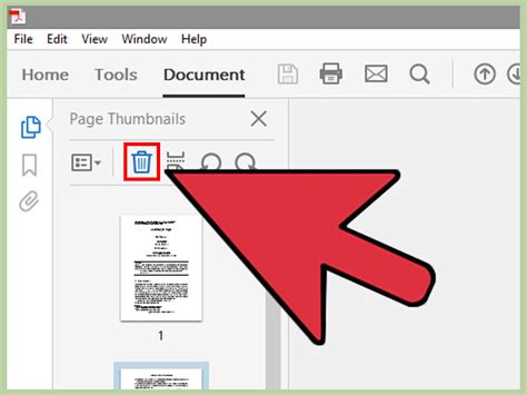 delete page from pdf