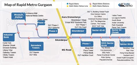 Hotels In Delhi Gurgaon Delhi Metro Line Maps