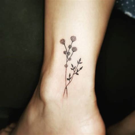 Delicate Flower Tattoo