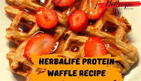Delicious Herbalife Waffle Recipe to Energize Your Mornings