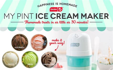 Delicious Ice Cream Recipes for Your Dash My Pint Ice Cream Maker