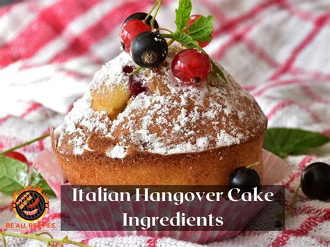 Delicious Italian Hangover Cake Recipe to Cure your Morning blahs