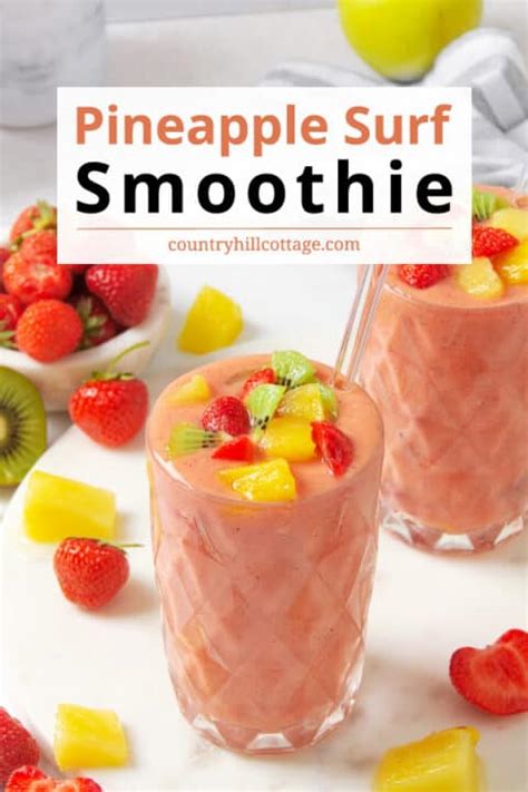 Delicious Pineapple Surf Smoothie King Recipe