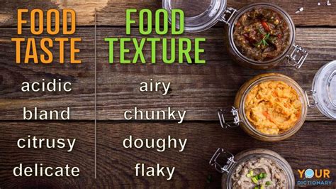 Delicious Taste and Texture