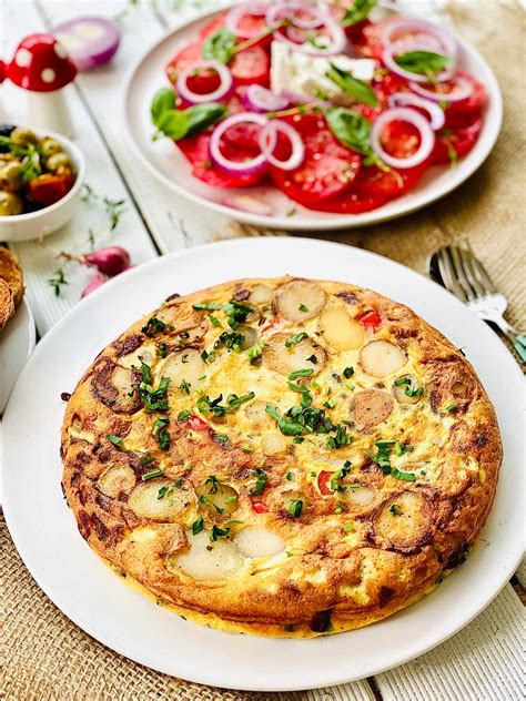 Delightful Spanish Omelette With 4 Ingredients