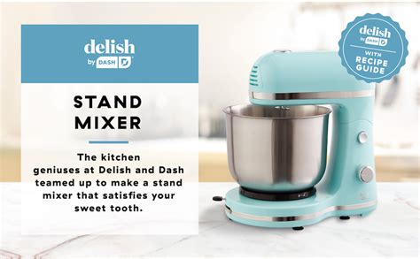 Delish by Dash Stand Mixer: specs