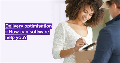 Delivery Optimisation