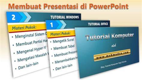 Tutorial membuat presentasi menarik