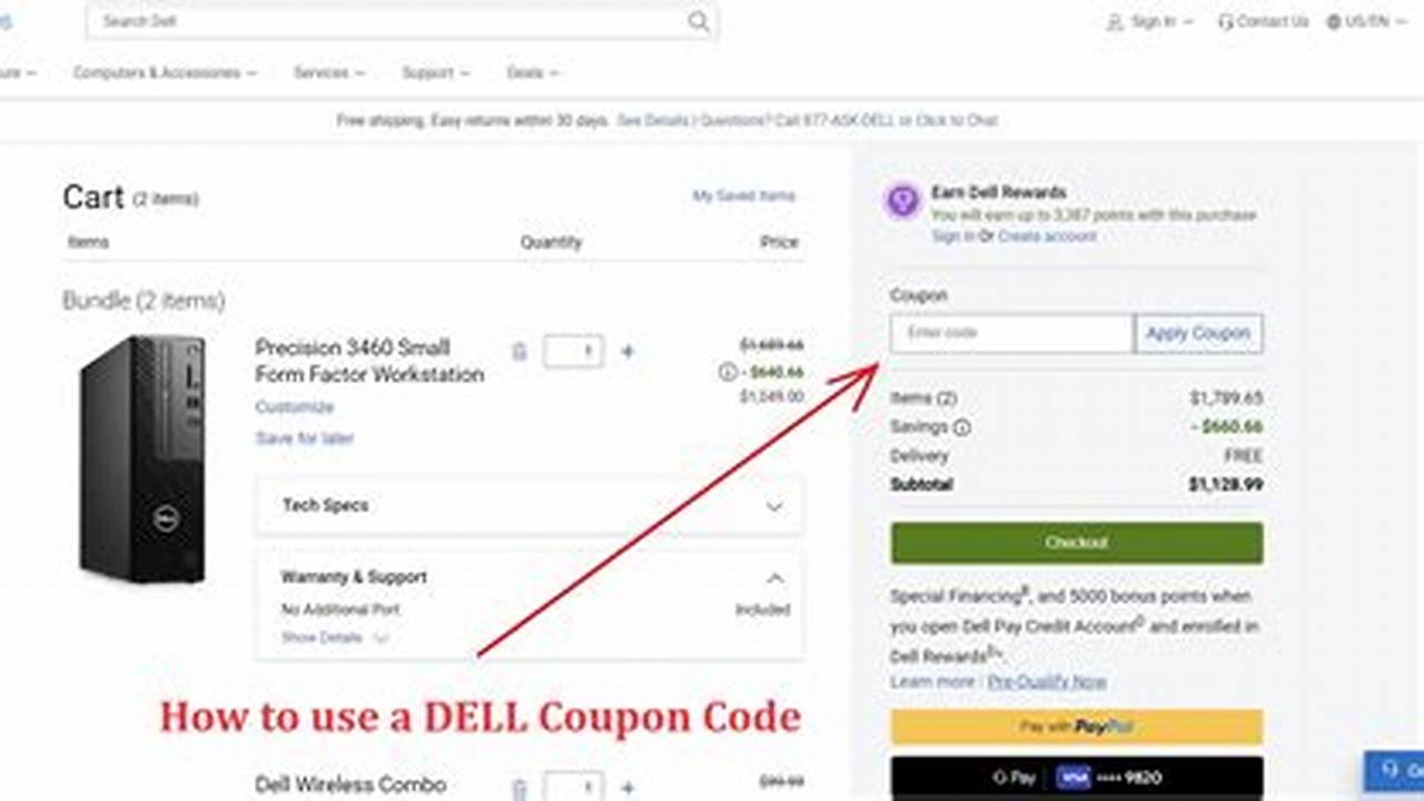 Dell Coupon Code August 2024 Promo Code