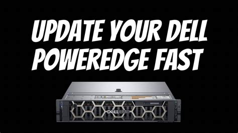 Dell PowerEdge update