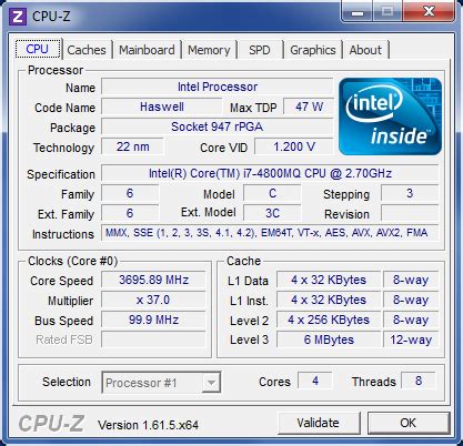 Dell Precision M6800 Processor (CPU) Performance Review