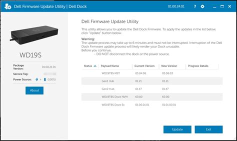 Dell Wd19 Firmware Update
