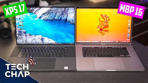 Dell XPS 17 vs MacBook Pro 16 tech specs