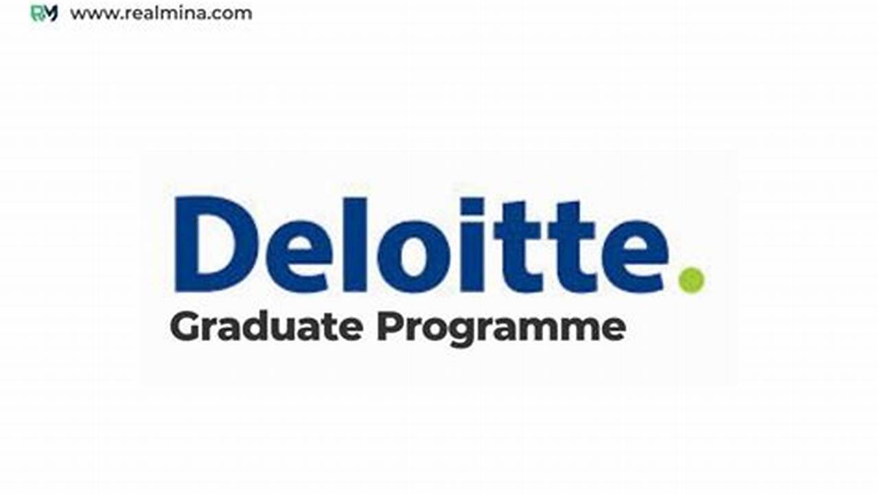 Deloitte Graduate Program 2025