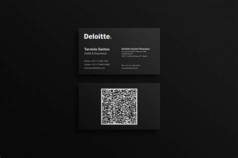 Deloitte Business Card