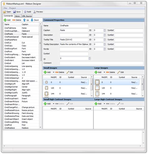 Delphi Ribbon Control Programming