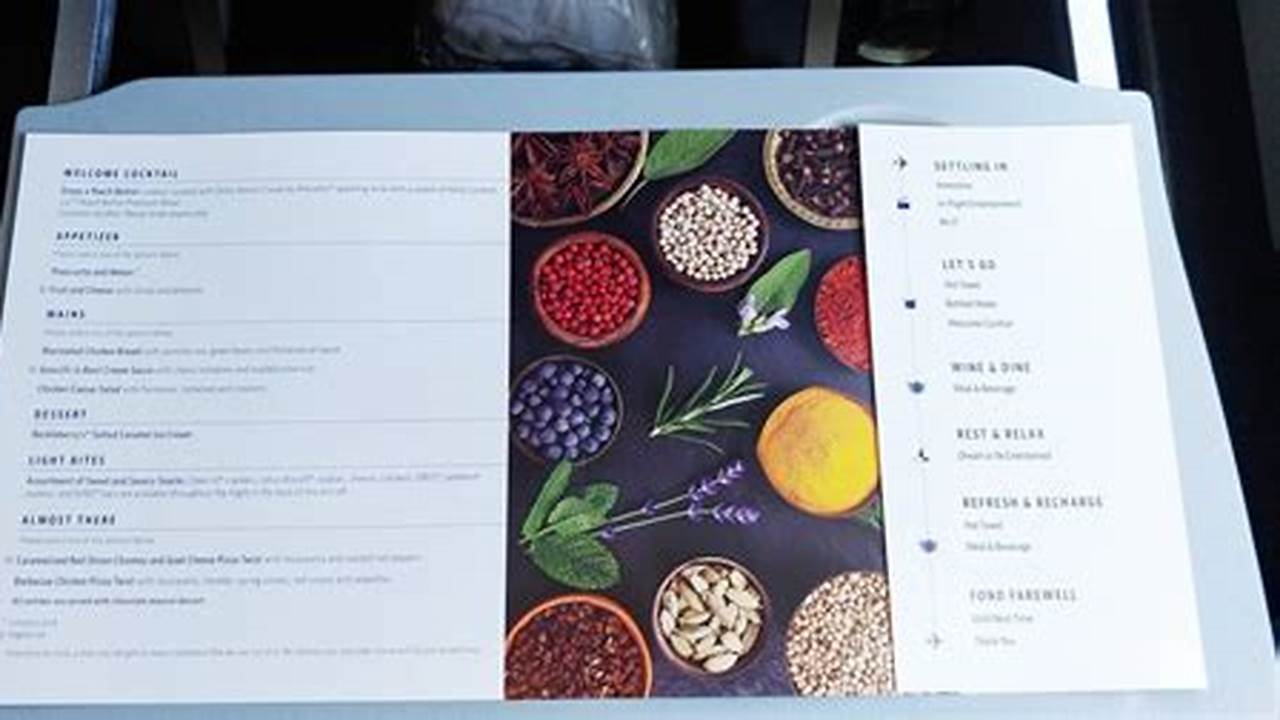 Delta Drink Menu 2024 Pdf First Class