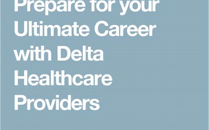 Delta Healthcare Travel Therapy