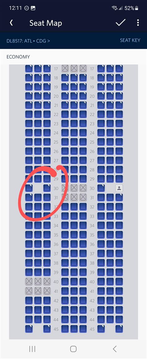 Delta Seating Chart By Flight Number International
