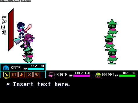 Deltarune Battle Template