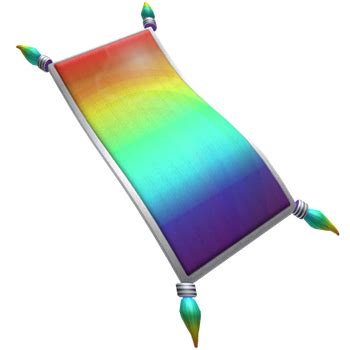 Deluxe Rainbow Magic Carpet - Roblox ID