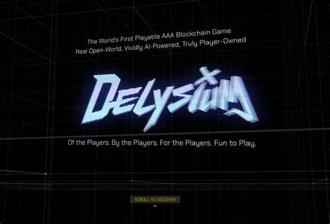 Delysium AAA MMO Web3 Game Community-Driven Development