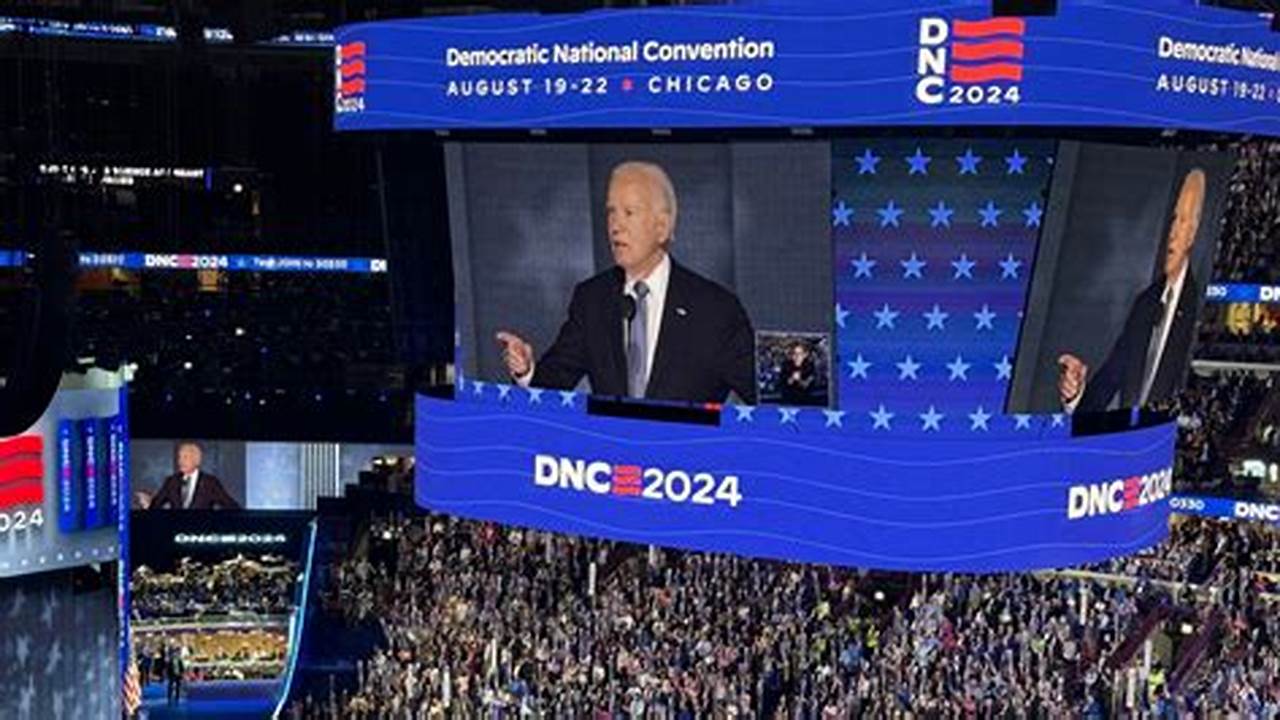 Democratic Convention 2024 Schedule Tonight