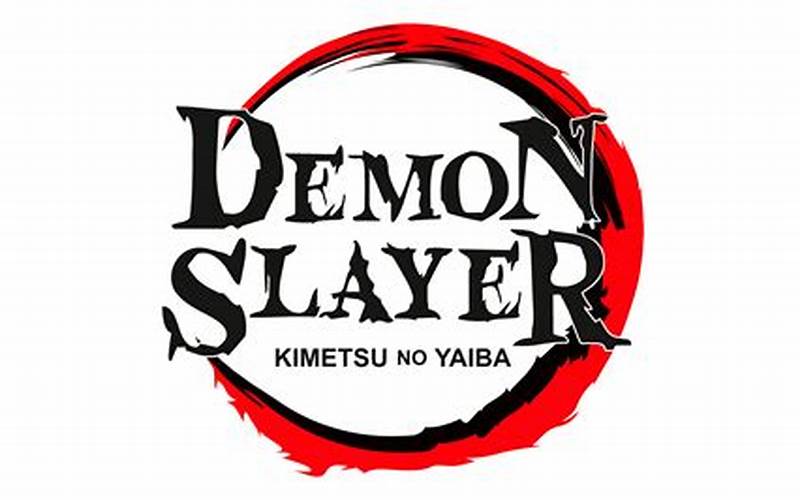 Demon Slayer Logo Transparent